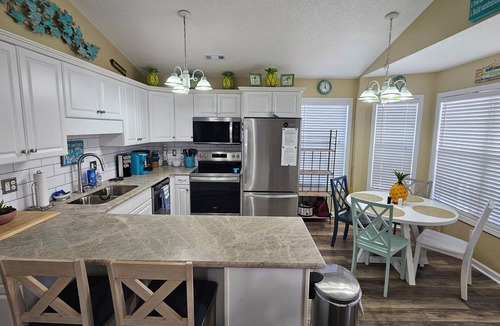 Surfside Beach House | ^Super Clean, Well Equipped Beach House w/Partial Oceanview, Golf Cart, WiFi^