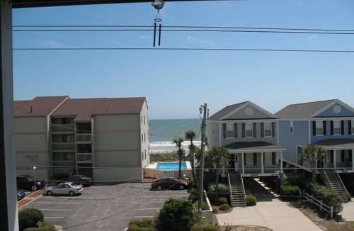Surfside Beach Condo | Surfside Beach Paradise! Steps to the Beach, Ocean View, Family Friendly