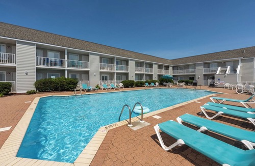 Hatteras Apartment | The Grand View 122 at the Villas at Hatteras Landing 1 Bedroom Near-Beach Condos with Pool Access!