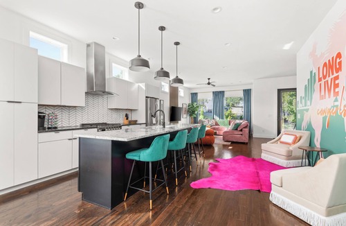 Berry Hill House | The Pink Jukebox: A Feminine & Funky Escape
