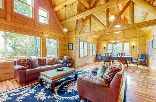 Greenville House | Tranquil Haven | Secluded waterfront house with sauna, dock, kayaks, canoe, gym