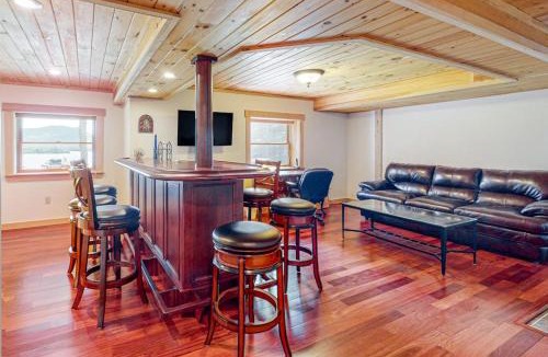 Greenville House | Tranquil Haven | Secluded waterfront house with sauna, dock, kayaks, canoe, gym