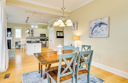 Wilmington Beach Apartment | Walk to Beach: Coastal Carolina Home w/Decks!