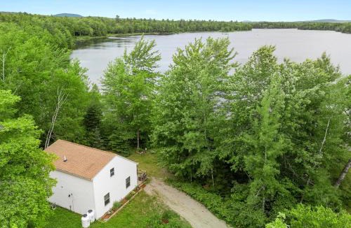 Mariaville House | Waterfront home on Graham Lake with kayaks, bikes, firepit & fireplace
