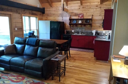 Marshall Ski Chalet | Whispering Waters Chalet: Mountain Loft Living with Hot Tub & Games