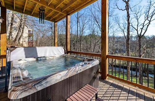 Young Harris House | Whitetail Crick; Creekfront, hot tub, theatre room