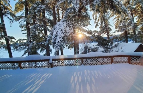 Schroon Lake House | Yellow Pine Schroon Lake Lodge Private Beach Sleeps 18 Schroon Lake, NY