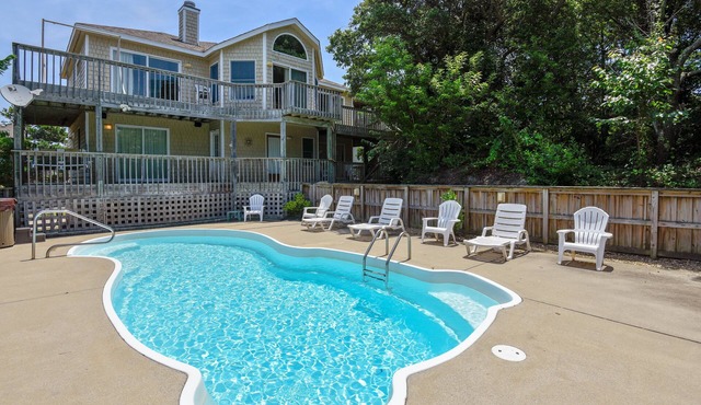 1537 - Carolina Sunset - Soundside Sunsets w/Pool, Hot Tub & Game Room