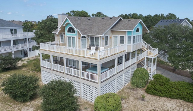 1544 - Tranquility - Spacious Corolla Home w/Pool, Hot Tub & Foosball
