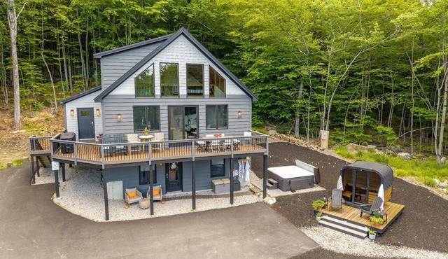 3mi Sunday River-swimming -Castle Lodge-Hot Tub-Sauna-Pond -EV Charger-14 pple