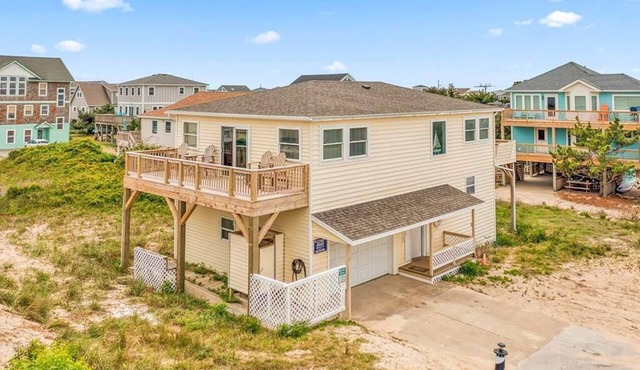 426 Nags Head Ocean-Side Rental w/Ocean Views