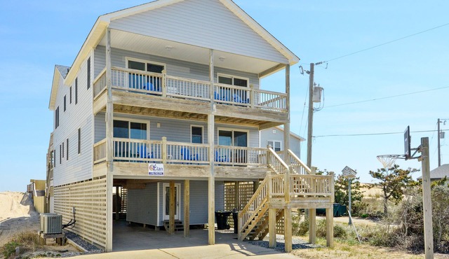 5818- SPF 19 - Oceanfront Nags Head Home | Private Pool