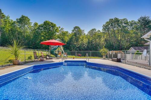 Adirondack Retreat w/Heated Pool & Scenic Views!