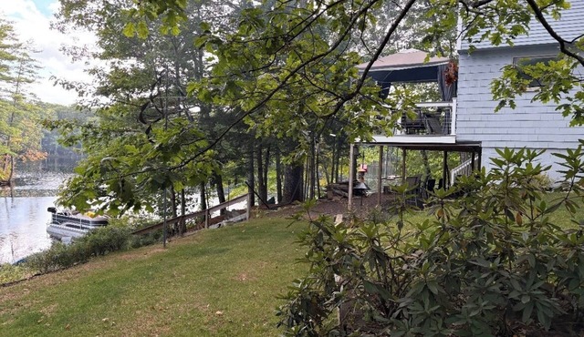 Beautiful 4-bedroom, lakeside home in Lyman, Maine.