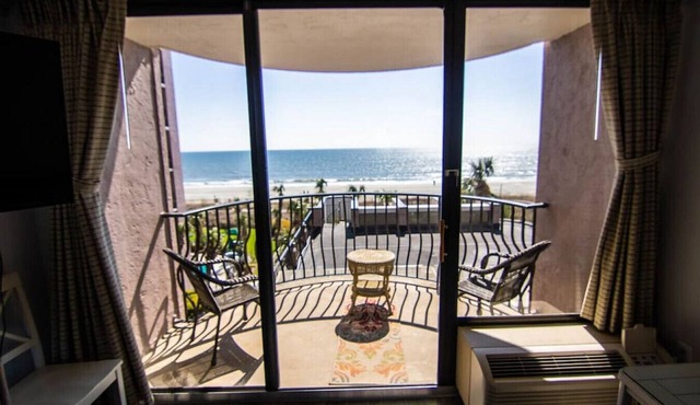 Beautiful End Unit Oceanfront in the heart of Myrtle Beach indoor and outdoor pools 203