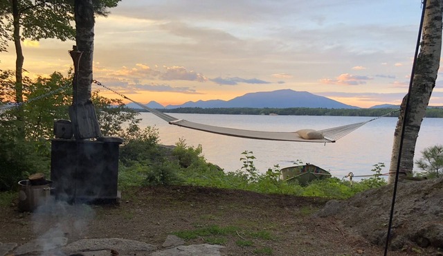 Cabin On Ambajejus Lake With Beautiful Views of Mt. Katahdi