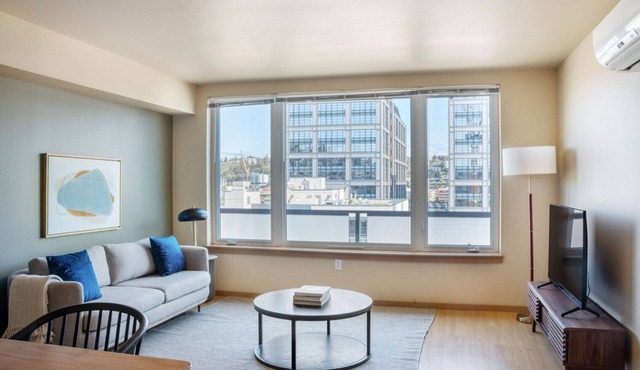 Elegant Queen Anne 1BR w/Gym, W/D, Lounge & Roof Deck, by Blueground