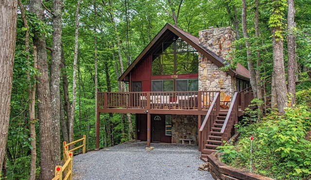 Escape to St Moritz in the heart of Gatlinburg, where adventure meets comfort in