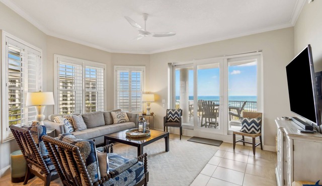 Experience oceanfront luxury at 21 Ocean Place, a spacious 3-bedroom condo in Fernandina Beach.