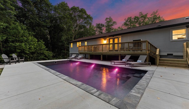 Lakefront Retreat with Private Dock, Pool, Game Room | Sleeps 18