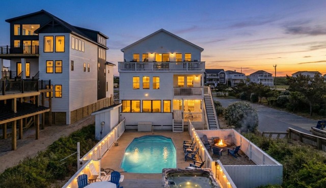 Oceanfront 8BR Estate | Pool, Spa & Elevator