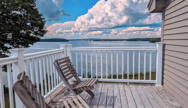 Oceanfront Maine Beach Retreat w/Fire Pit
