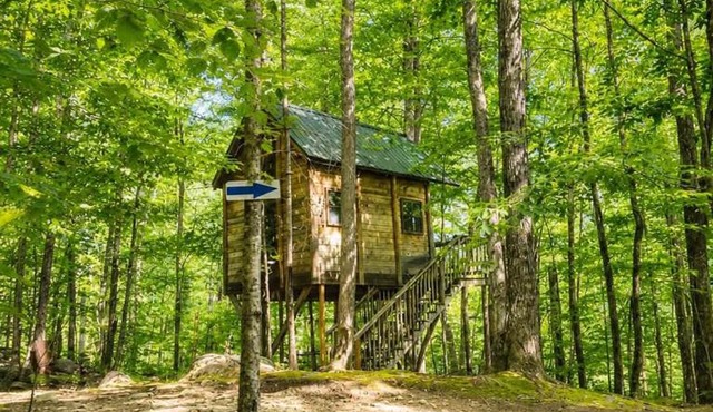 Off-Grid Treehouse White Mountain National Forest