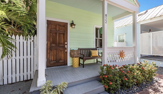 POSITIVE VIBES ~ Charming 2 BR, 1 Ba Cottage in Peaceful Area w/Parking!