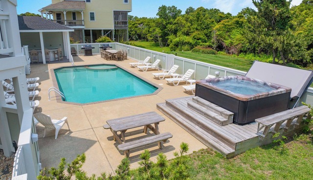 Premier SemiOceanfront Dog Friendly w Pool, Hot Tub, Elevator,Theater & Game Rms