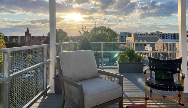 Private Rooftop - Executive Condo - Historic Downtown Greenville