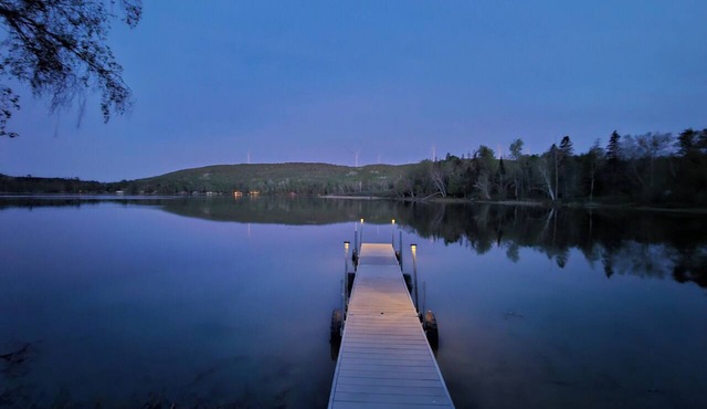 Spaulding Lake Cottage: 4-acre lakefront retreat in Northern Maine