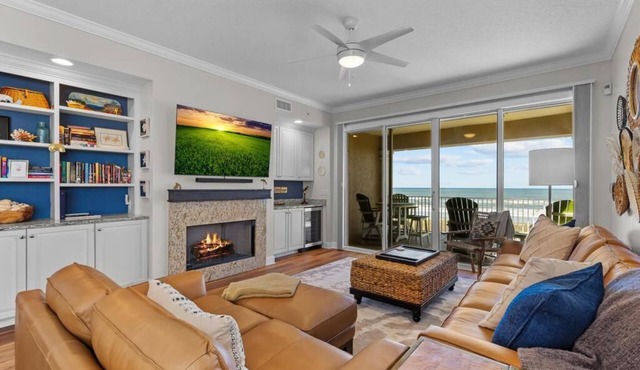 WOW. Oceanfront Luxury. Unbelievable views of surf and sand. Near St Augustine.