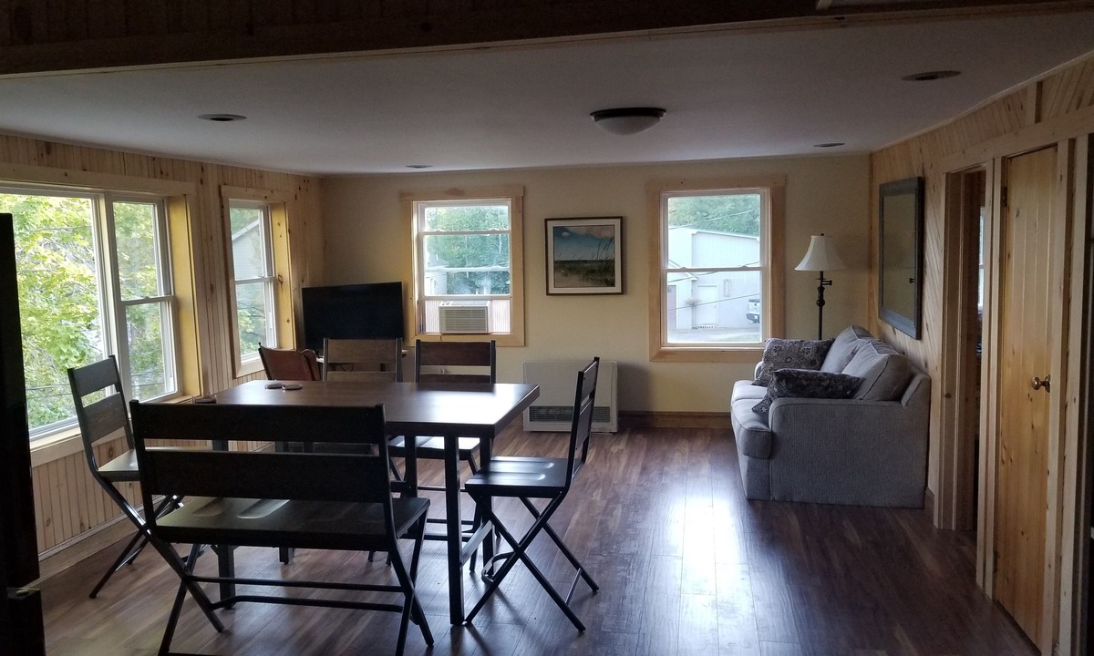 Dexter Apartment | Year-round garage apartment on Lake Wassookeag with full amenities.