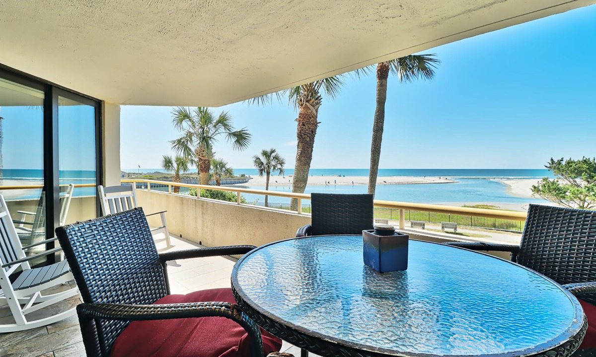 Briarcliffe Acres Condo | 1st Floor-XXL Oceanfront Balcony Ocean Creek Tower South Mid August Openings