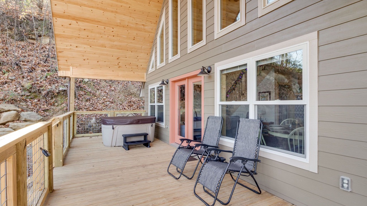Photo of Patio Balcony in Chalet Village