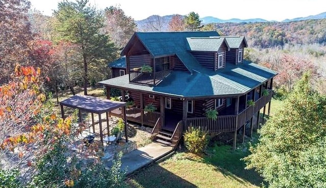 Hillside Haven Cabin with Hot Tub in Rutherfordton, NC